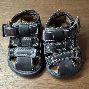 Stylish Black Kids Sandals